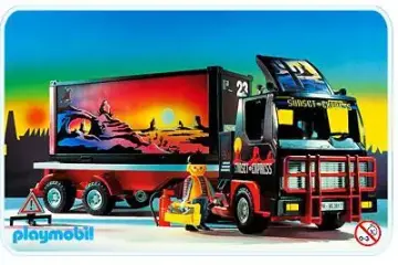 Playmobil 3817-A - Camion remorque/ container