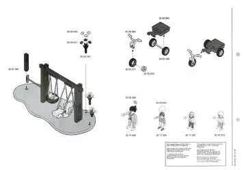 Notices de montage Playmobil 3821-A - 3 enfants / maman / balançoire (2)