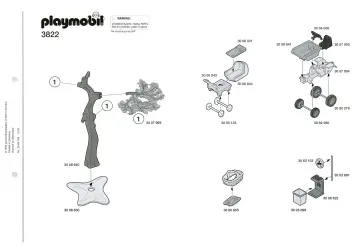 Bauanleitungen Playmobil 3822-A - Kinderspielplatz (1)