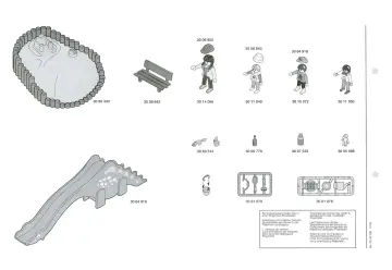 Bauanleitungen Playmobil 3822-A - Kinderspielplatz (2)