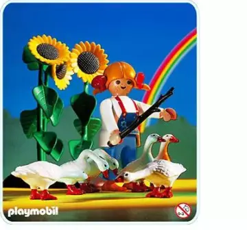 Playmobil 3825-A - Fermière/ oies