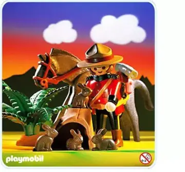 Playmobil 3827-A - Canadian-Mounty