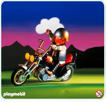 Playmobil 3831-A - Motorrad-Chopper