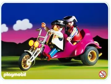 Playmobil 3832-A - Motorrad-Trike