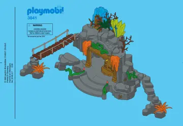 Notices de montage Playmobil 3841-A - Cour royale / temple (1)