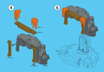 Bauanleitungen Playmobil 3841-A - Felsentempel (3)