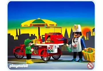 Playmobil 3848-A - Hot-Dog-Verkäufer