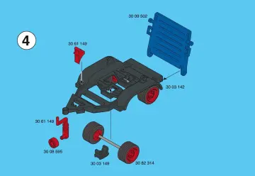 Bauanleitungen Playmobil 3851-A - Pferdetransporter (4)