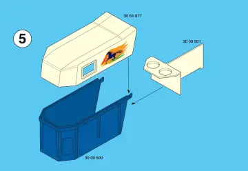 Bauanleitungen Playmobil 3851-A - Pferdetransporter (5)