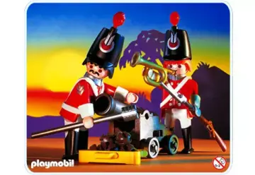 Playmobil 3857-A - Soldats du roi / canon