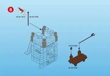 Bauanleitungen Playmobil 3859-A - Piraten-Verlies (6)