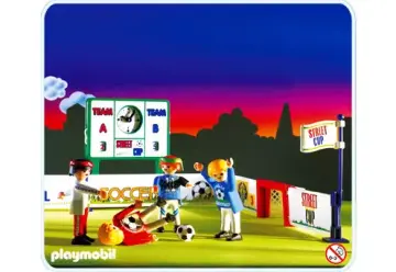 Playmobil 3868-A - Footballeurs / but