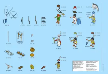 Notices de montage Playmobil 3870-A - Tribu indienne / campement (8)