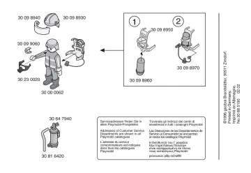 Notices de montage Playmobil 3883-A - Pompiers / unité spéciale (2)