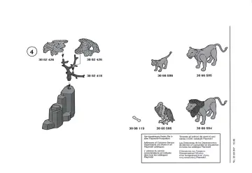 Bauanleitungen Playmobil 3895-A - Löwenfamilie (2)