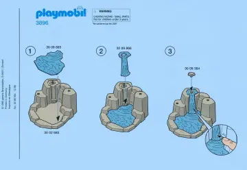 Bauanleitungen Playmobil 3896-A - Feenquelle (1)