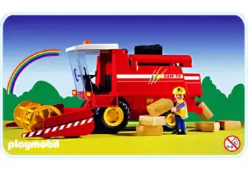 Playmobil 3929-A - Fermier/Moissonneuse-batteuse