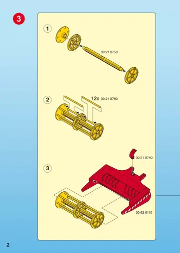 Notices de montage Playmobil 3929-A - Fermier/Moissonneuse-batteuse (2)