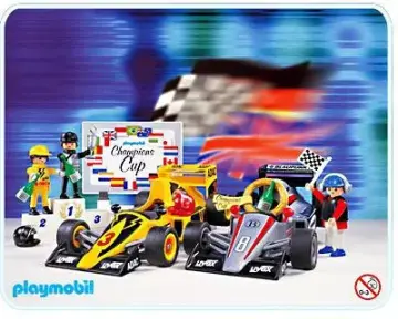 Playmobil 3930-A - Coffret Formules 1