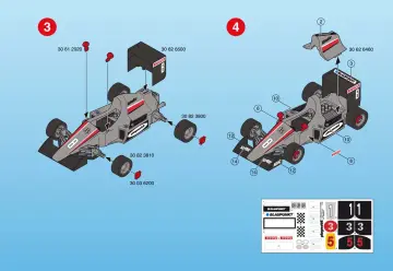 Notices de montage Playmobil 3930-A - Coffret Formules 1 (3)