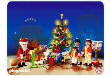 Playmobil 3931-A - Famille / sapin de Noël