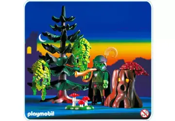 Playmobil 3933-A - Génie de la forêt / arbre magique