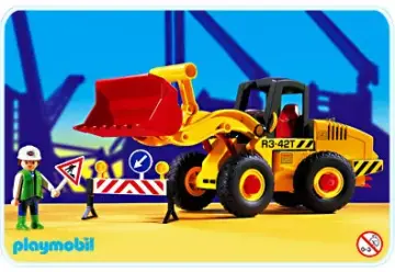 Playmobil 3934-A - Ouvrier / bull chargeur