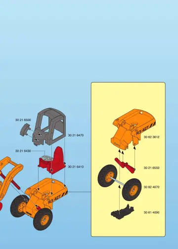 Bauanleitungen Playmobil 3934-A - Radlader (3)