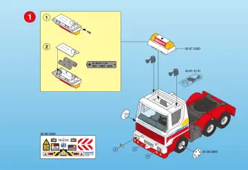 Notices de montage Playmobil 3935-A - Conducteur / semi-remorque (3)