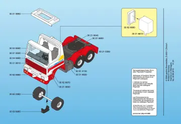 Notices de montage Playmobil 3935-A - Conducteur / semi-remorque (8)