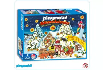 Playmobil 3942-A - Calendrier de l`Avent `Animaux`