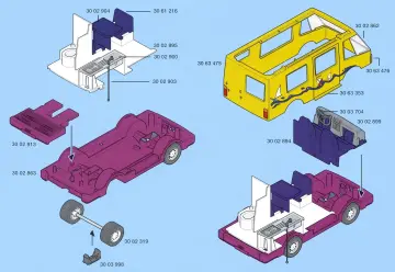 Bauanleitungen Playmobil 3945-A - Camper (3)