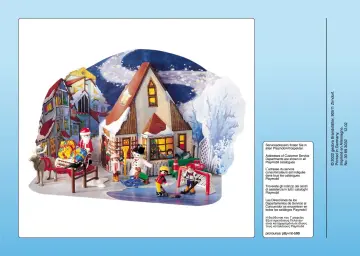 Bauanleitungen Playmobil 3955-A - Adventskalender "Santa Claus" (8)