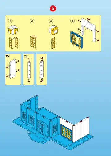Notices de montage Playmobil 3965-A - Maison contemporaine (6)