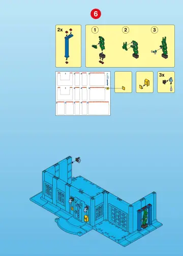 Notices de montage Playmobil 3965-A - Maison contemporaine (7)