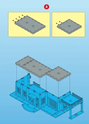 Notices de montage Playmobil 3965-A - Maison contemporaine (9)