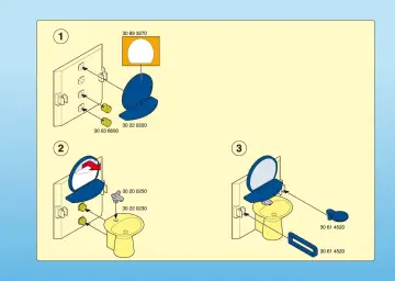 Bauanleitungen Playmobil 3969-A - Bad mit Dusche (3)