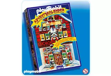 Playmobil 3974-A - Calendrier de l`avent Père Noël