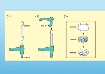 Notices de montage Playmobil 3981-A - Bloc opératoire (2)
