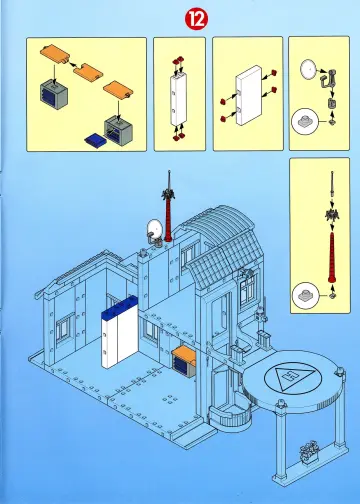 Notices de montage Playmobil 3988-A - Grand bôtiment de ville (13)