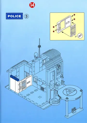 Notices de montage Playmobil 3988-A - Grand bôtiment de ville (15)