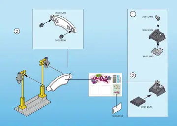 Notices de montage Playmobil 3989-A - Cafétéria (5)