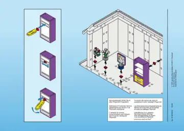 Notices de montage Playmobil 3989-A - Cafétéria (8)