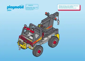 Bauanleitungen Playmobil 3994-A - Powertruck (1)