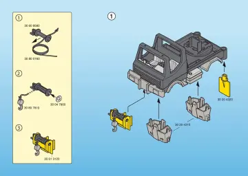 Notices de montage Playmobil 3994-A - Camion 4x4 de dépannage (2)