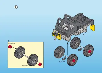 Notices de montage Playmobil 3994-A - Camion 4x4 de dépannage (3)