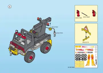 Bauanleitungen Playmobil 3994-A - Powertruck (7)