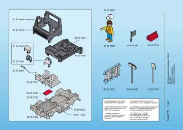 Notices de montage Playmobil 3994-A - Camion 4x4 de dépannage (8)