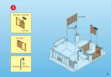 Bauanleitungen Playmobil 4009-A - SuperSet Zoo-Pflegestation (3)