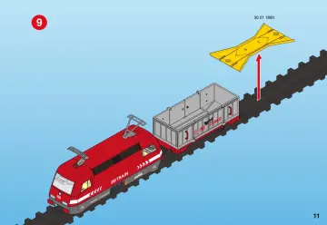 Bauanleitungen Playmobil 4010-A - RC-Güterzug mit Licht (11)